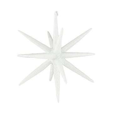 Spike julgransstjärna Ø12 cm 4-pack - Vitmässing-glitter - House Doctor