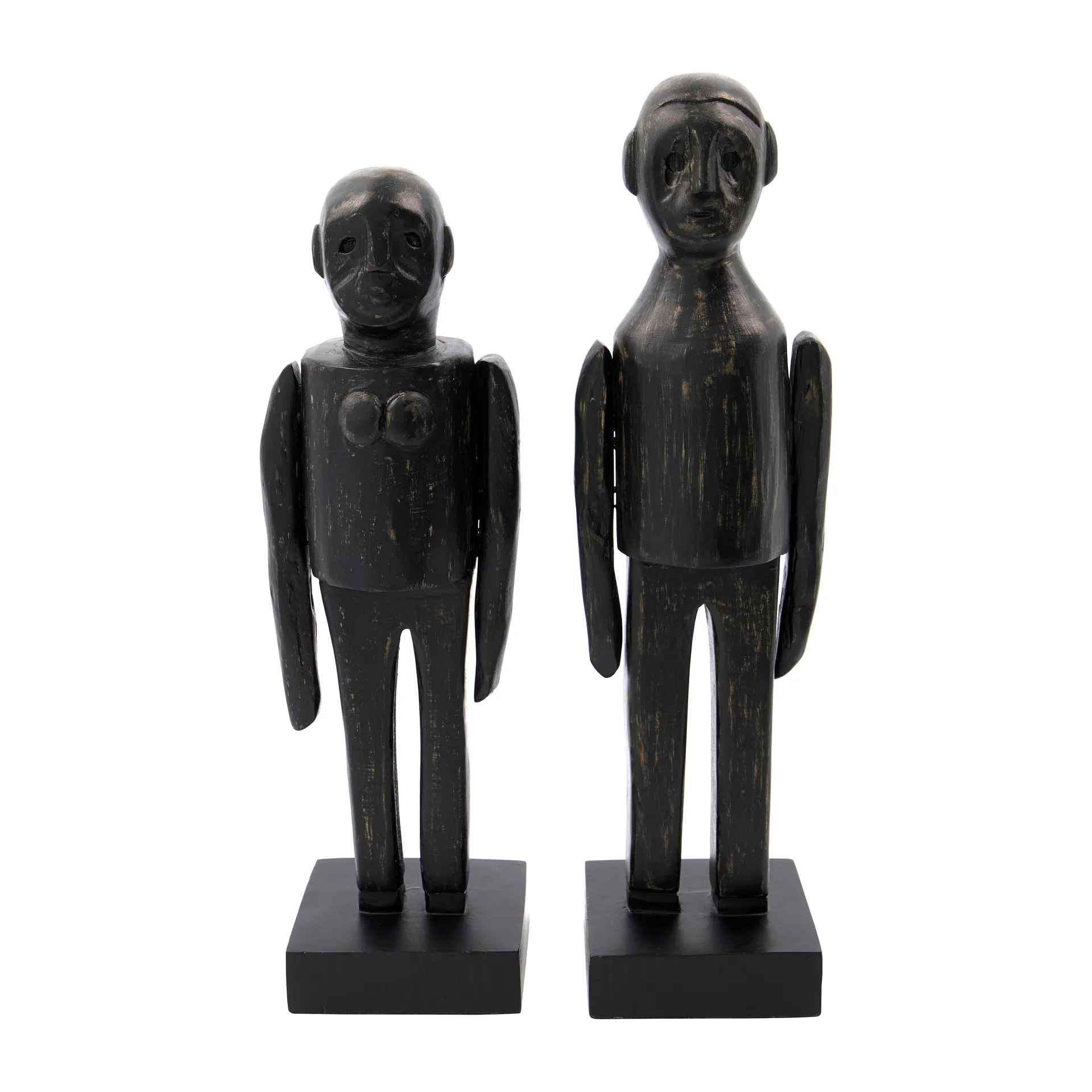 Spouses konstverk 32 cm 2 delar, Svart House Doctor