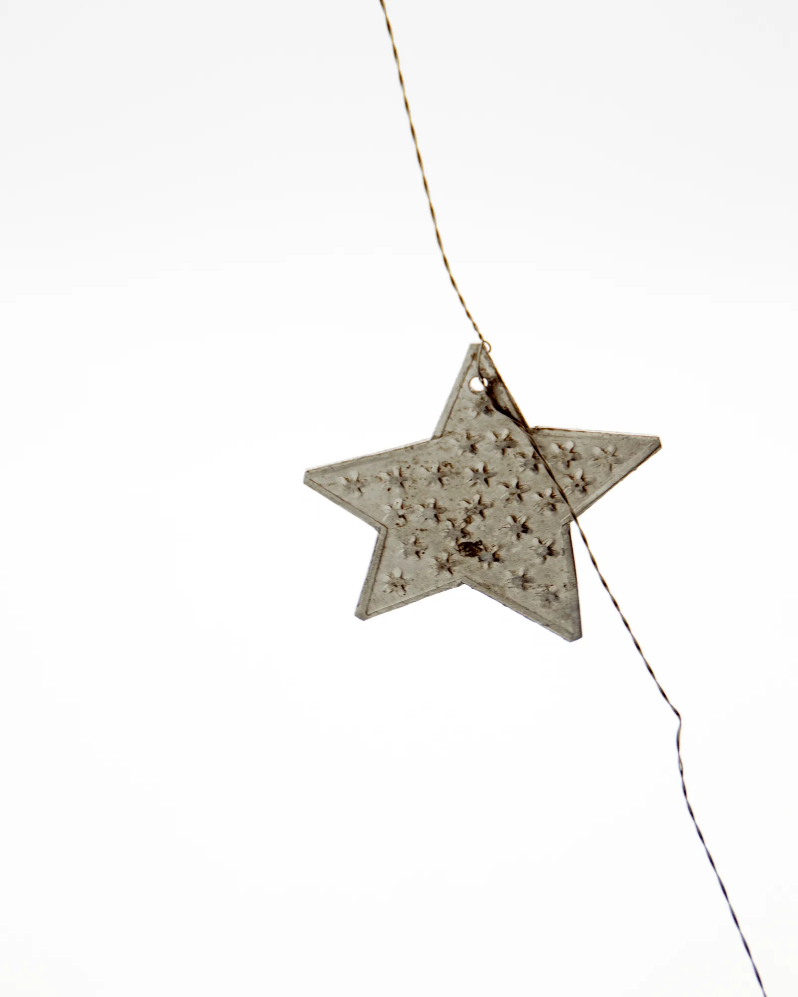 Stars girlang, Silver finish, 200 cm House Doctor
