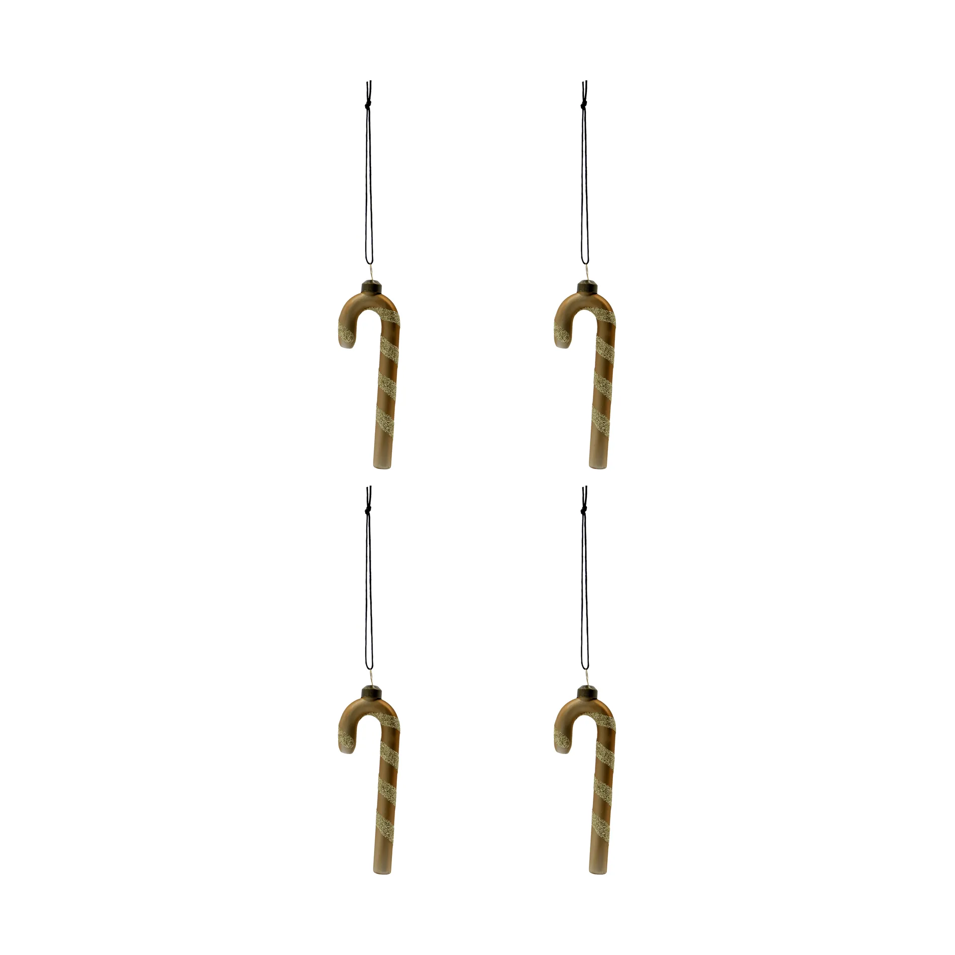Stick julhänge 4-pack, Guld House Doctor