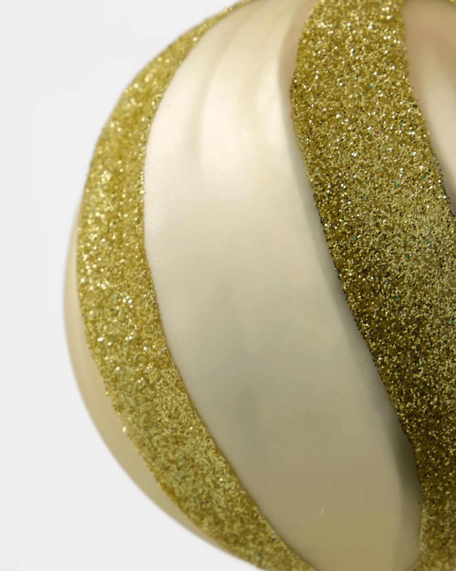 Swirl julgranskula 4-pack, Champagne-guld House Doctor