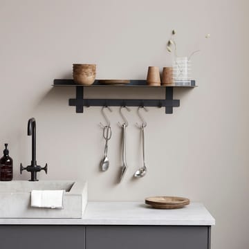 Tag hatthylla 80 cm - Svart - House Doctor