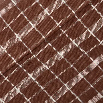 Thame kuddfodral rutigt 50x50 cm - Brown - House Doctor
