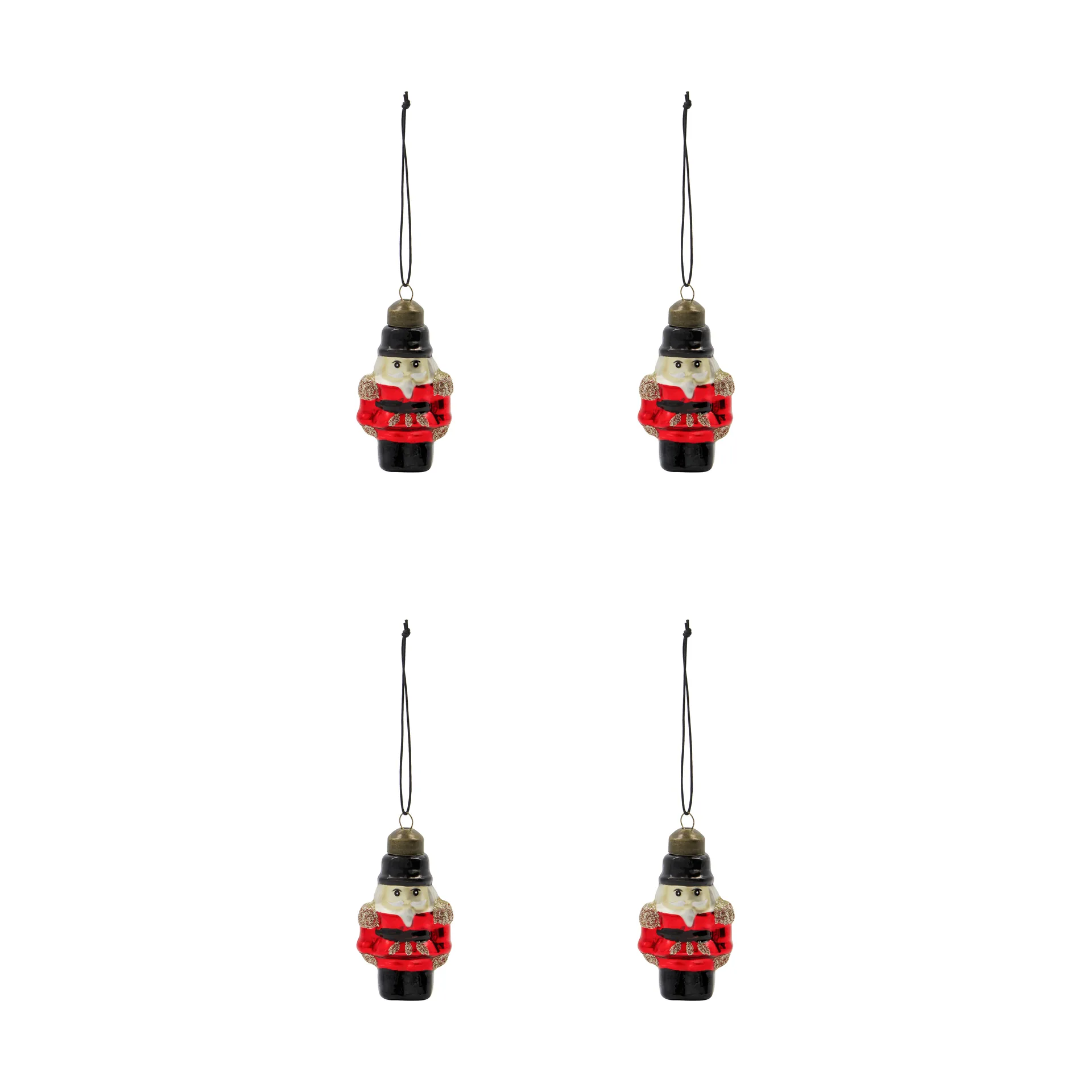 Tino julhänge 4-pack, Röd House Doctor
