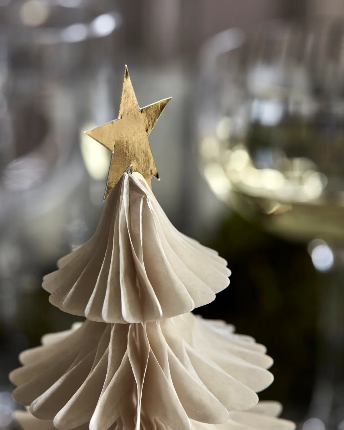 Tree prydnadsgran 3 delar, Elfenben House Doctor