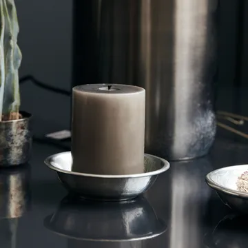 Tura bricka Ø12 cm - Antique silver - House Doctor