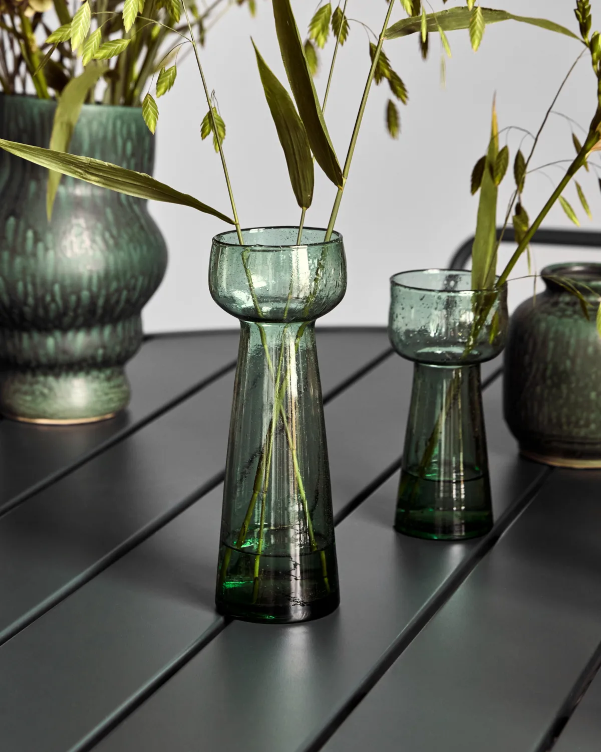 Tuur vas, Grön, 22,5 cm House Doctor