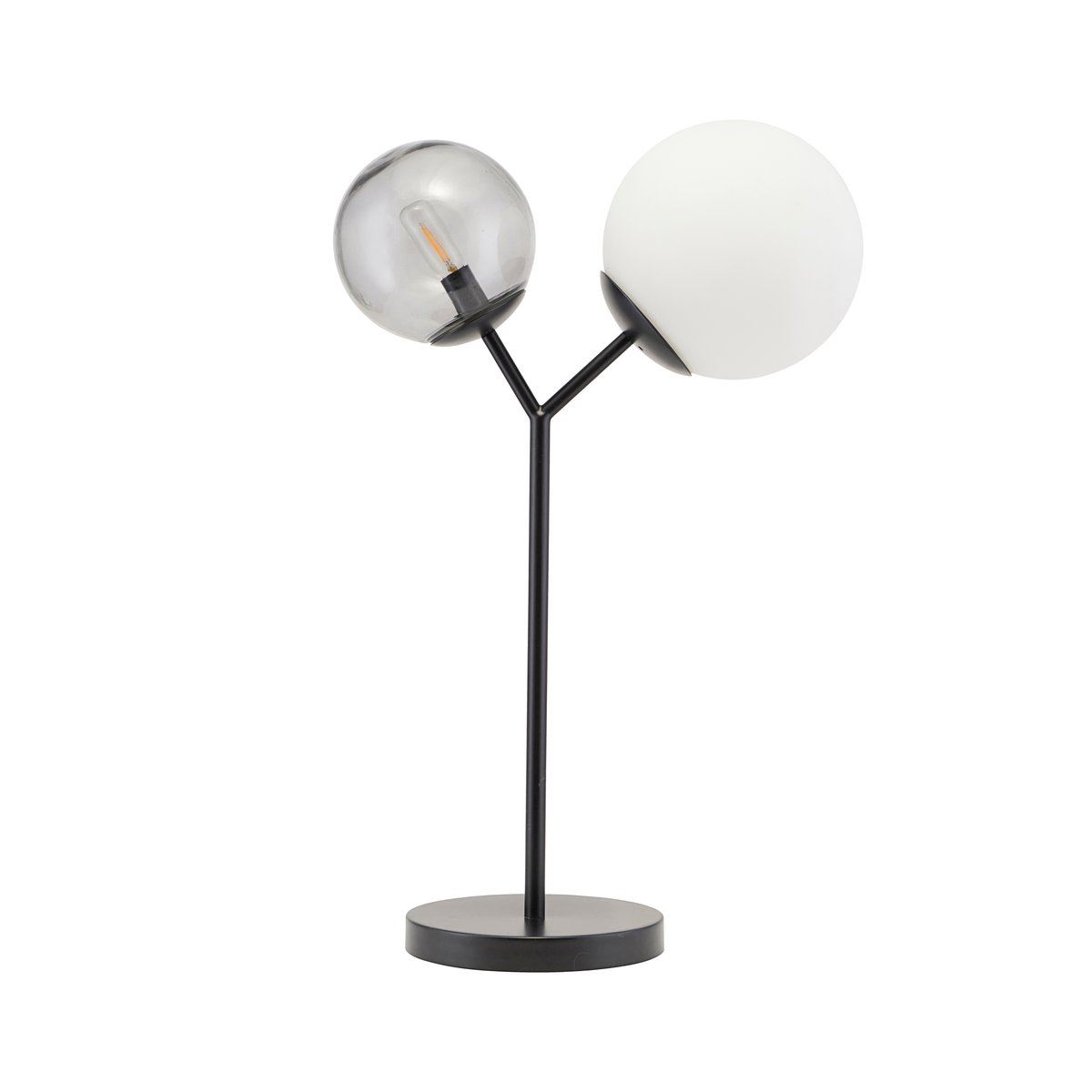 House Doctor Twice bordslampa Svart | Skandinavisk Design | Bordslampor | Grå