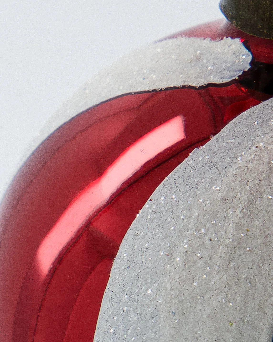 Twister julgranskula Ø6 cm 4-pack, Vit-röd House Doctor