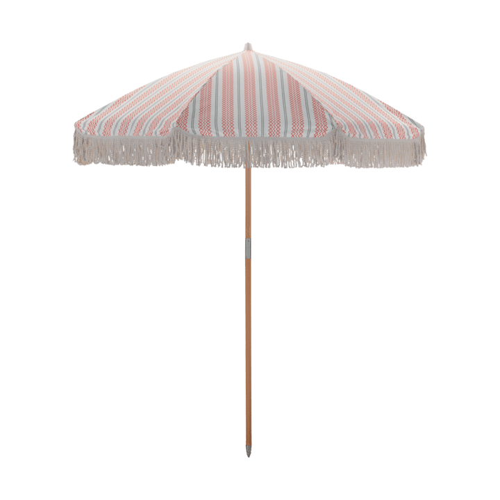 Umbra parasoll Ø190 cm - Röd-grön - House Doctor