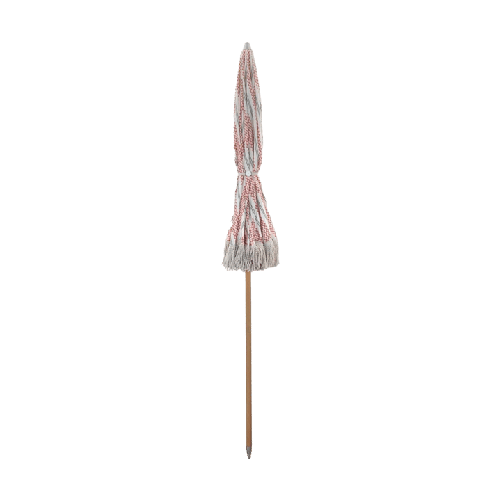 Umbra parasoll Ø190 cm, Röd-grön House Doctor
