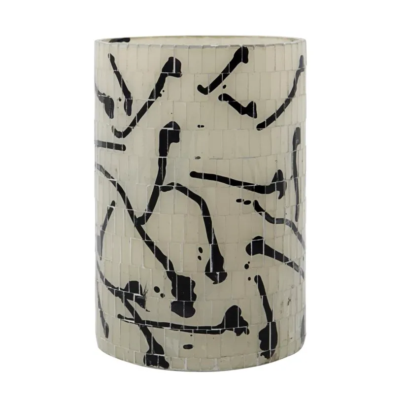 Vana värmeljushållare Ø13 cm, Svart House Doctor