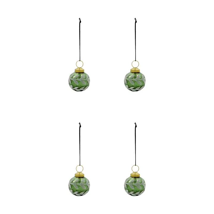 Vellu julgranskula 4-pack - Grön - House Doctor