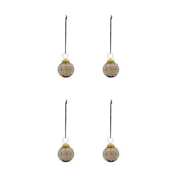 Vellu julgranskula 4-pack - Sand - House Doctor