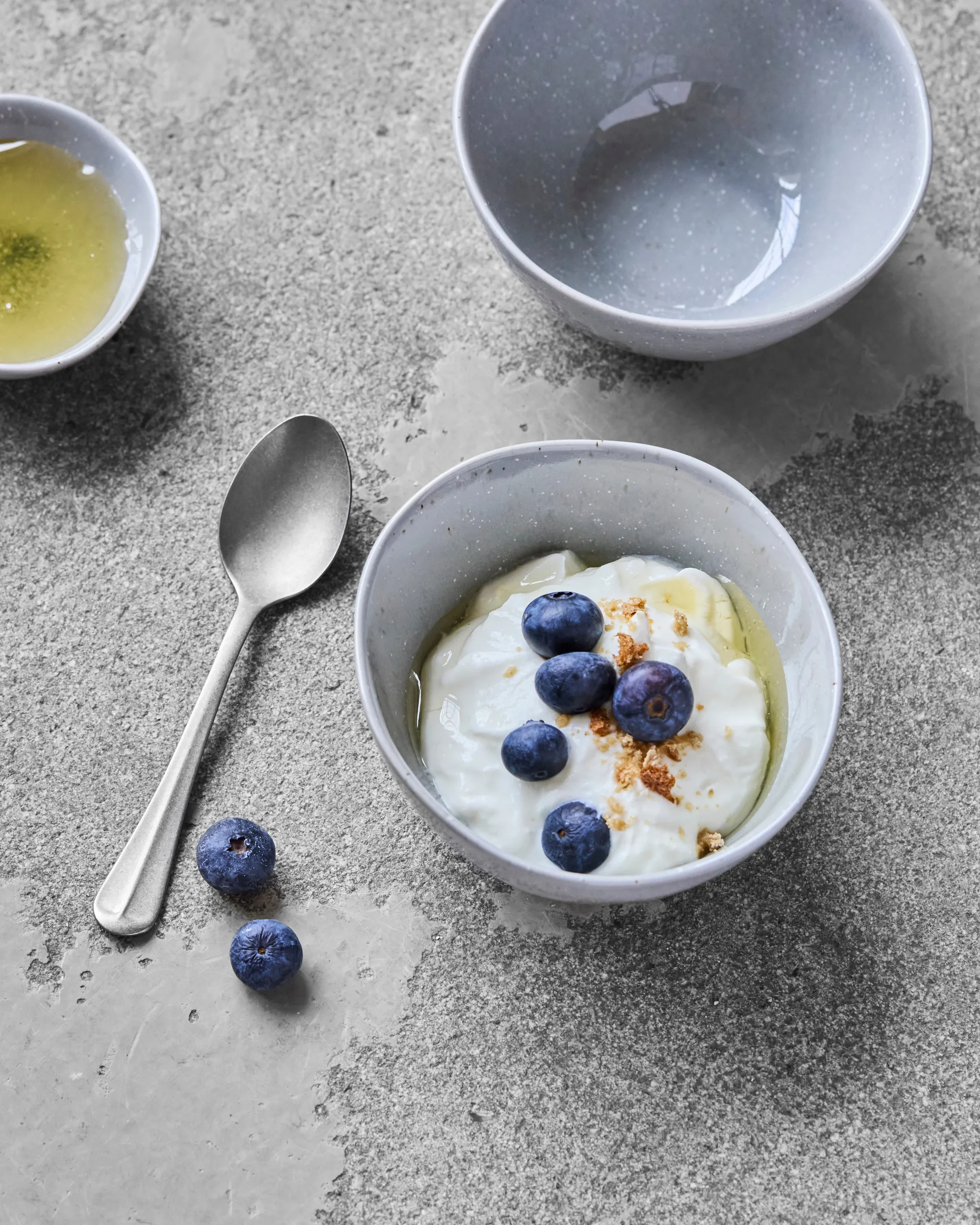 Vida skål 33 cl 4-pack, Ljusblå House Doctor