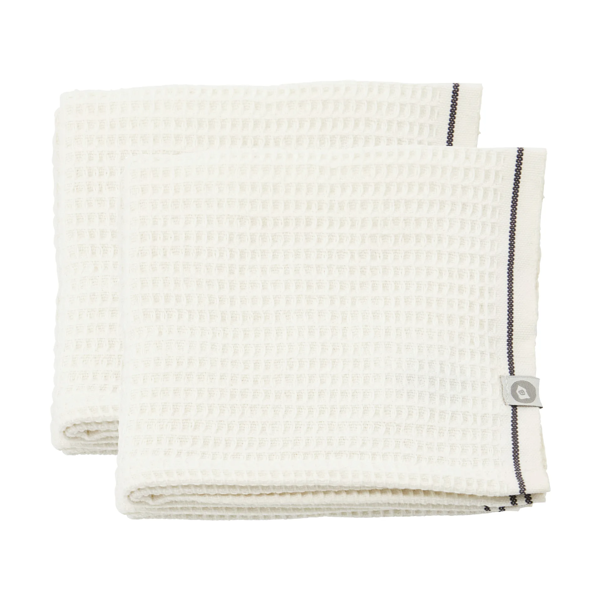 Waffle disktrasa 30x30 cm 2-pack, Grå House Doctor