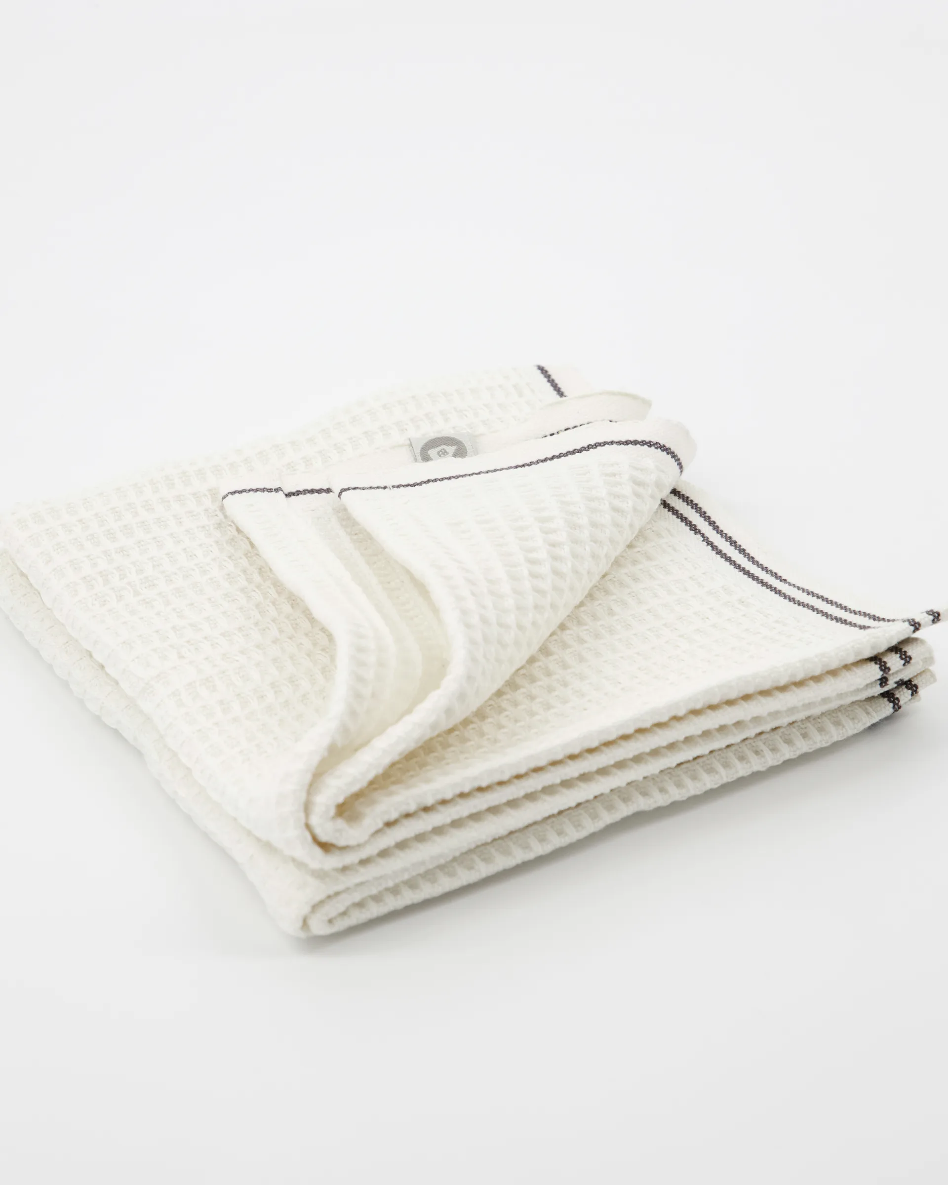 Waffle disktrasa 30x30 cm 2-pack, Grå House Doctor