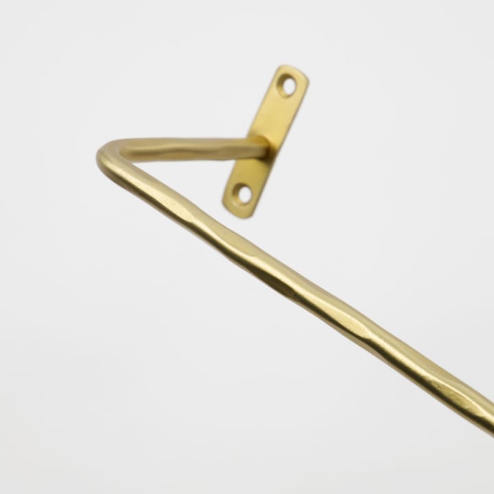 Welo handduksstång 61,5 cm, Borstad mässingsfinish House Doctor