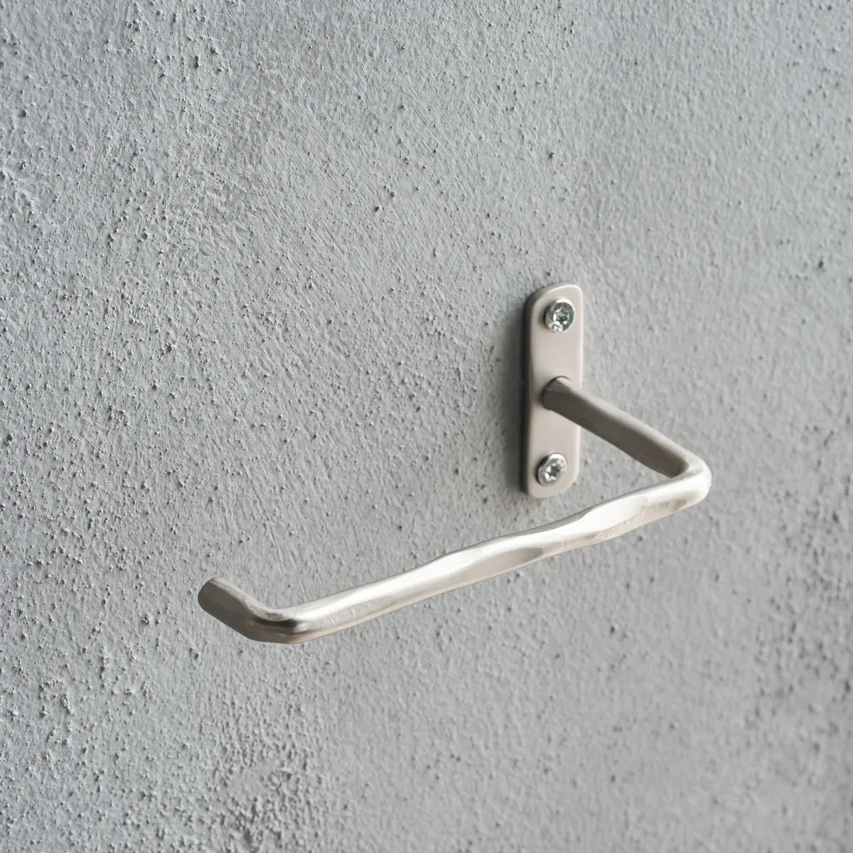 Welo toalettpappershållare, Borstad silverfinish House Doctor