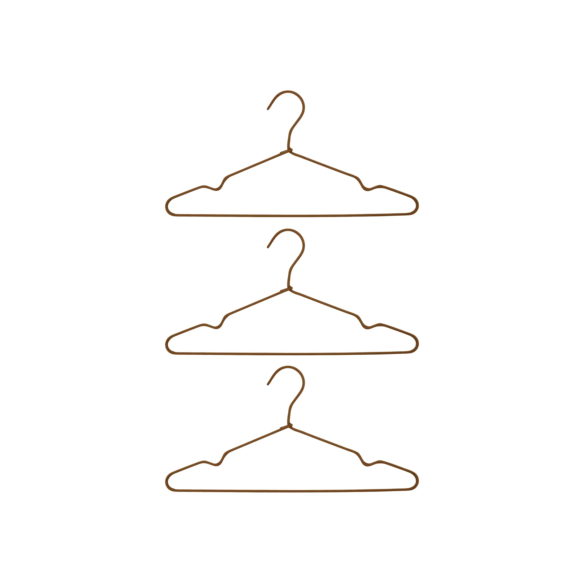 Wire galge 3-pack, Brun House Doctor