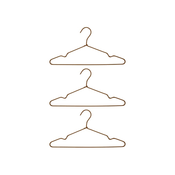 Wire galge 3-pack - Brun - House Doctor