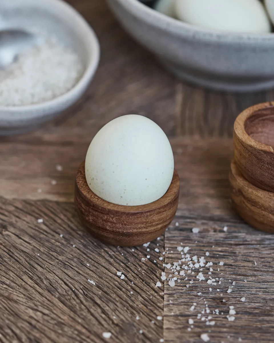 Wood äggkopp 4-pack, Natur House Doctor