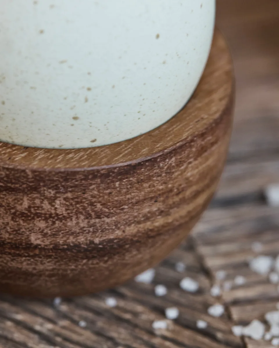 Wood äggkopp 4-pack, Natur House Doctor