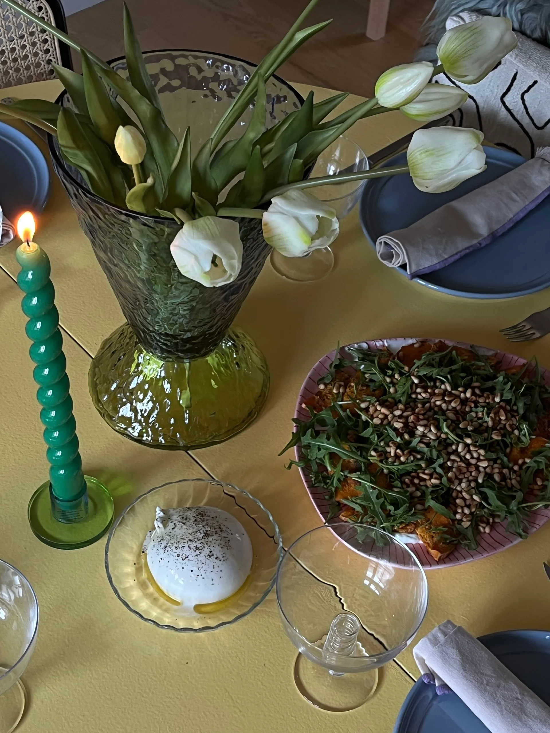 Abyss vas, Blue Hübsch Interior