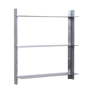 Acier hylla - Nickel, 41x46x11 cm - Hübsch