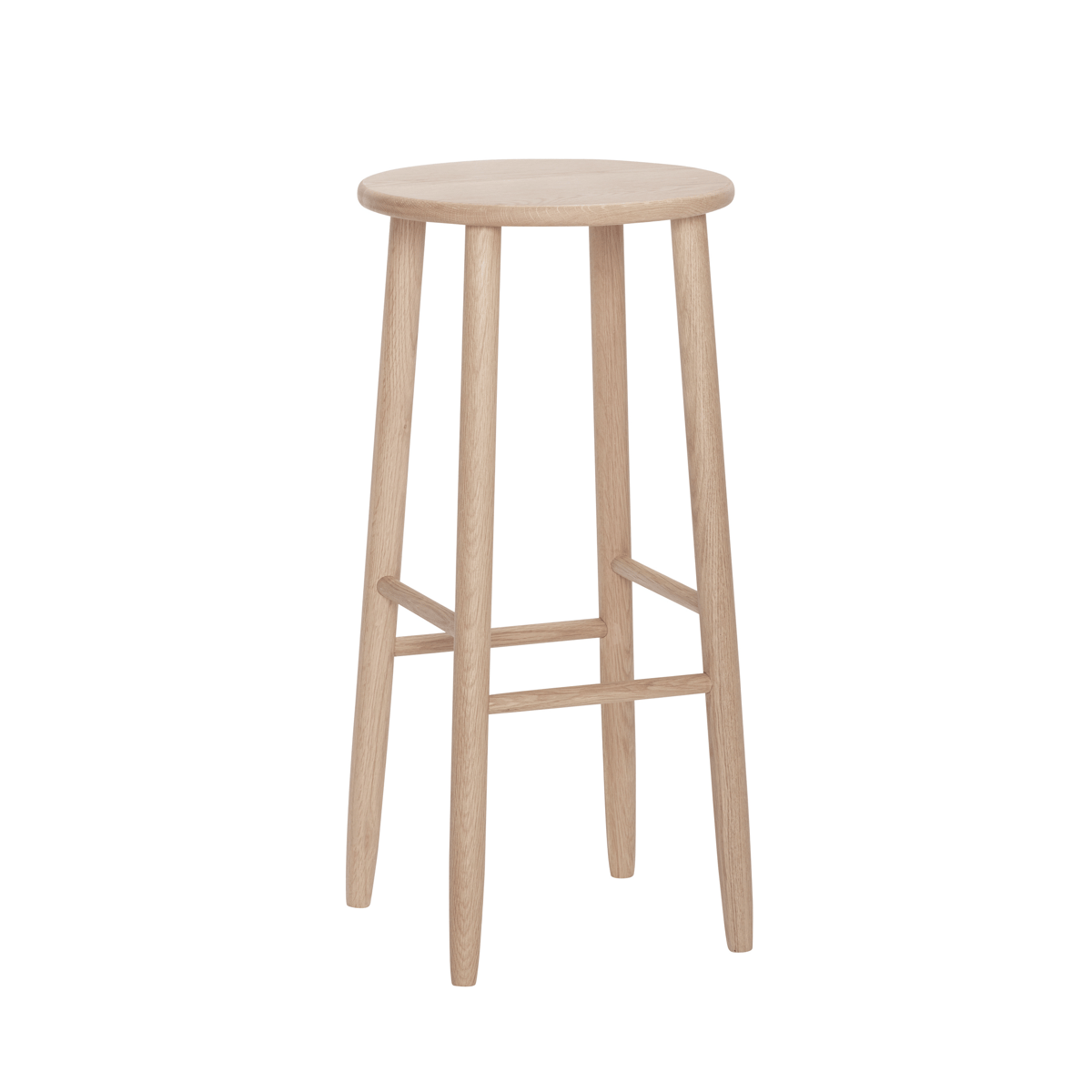 Hübsch Acorn barstol Ek | Skandinavisk Design | Barstolar | Beige