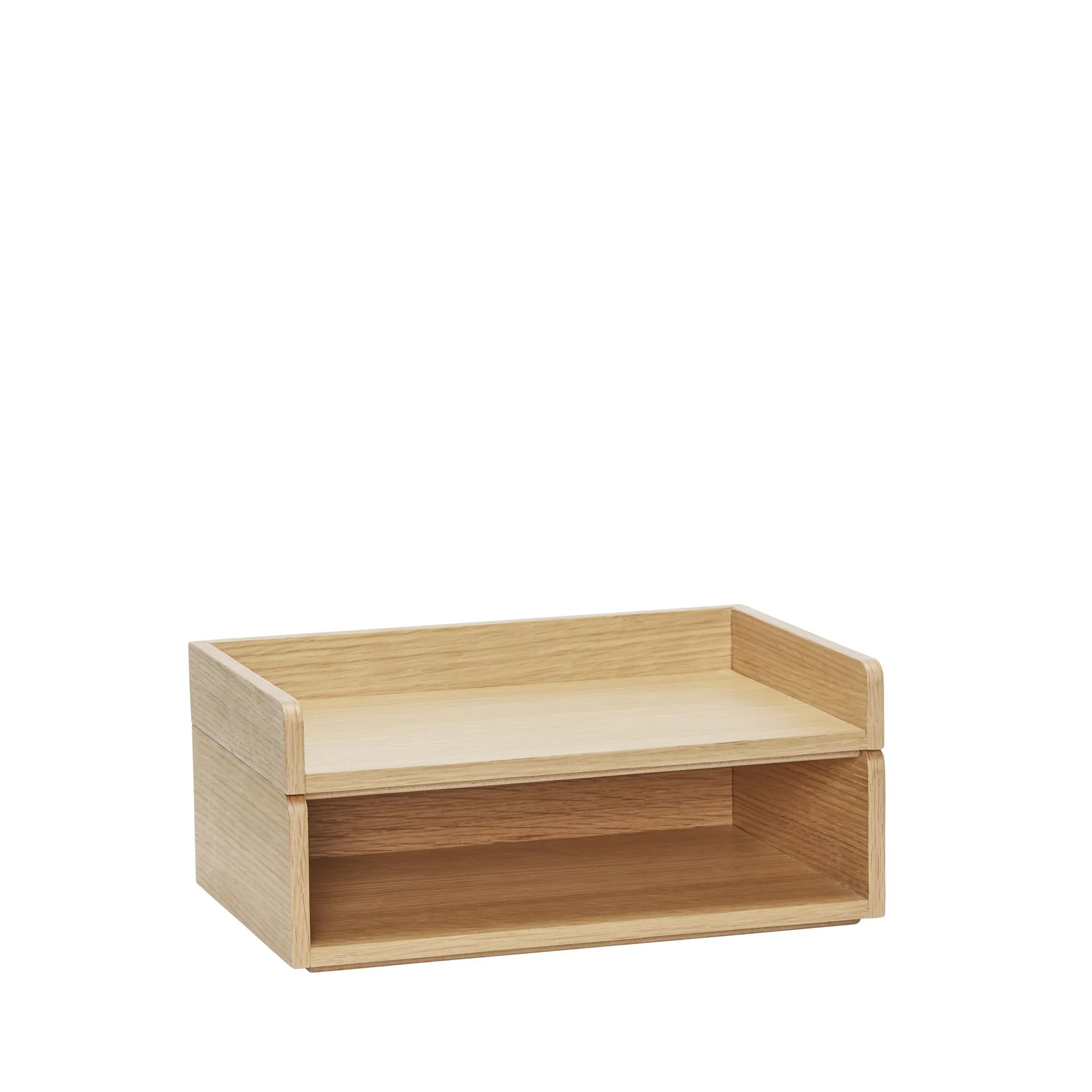 Afour bricka 33x22 cm 2-pack, Natur Hübsch Interior