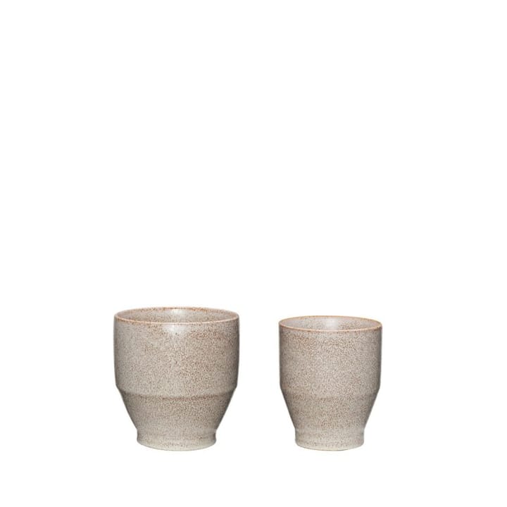 Ashes keramikkrukor 2-pack, Rosa Hübsch Interior