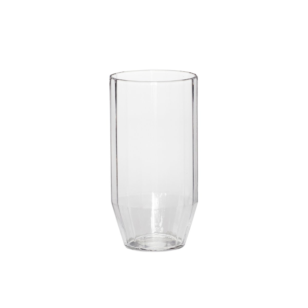 Hübsch Aster vattenglas 14 cm Klar | Skandinavisk Design | Vaser | Transparent