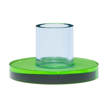 Astra ljusstake small - Blue-green - Hübsch Interior