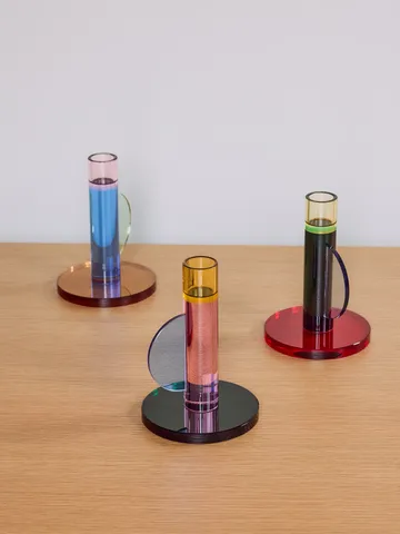 Astro ljusstake - Pink - Hübsch Interior