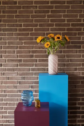 Aurora vas - Blue - Hübsch Interior