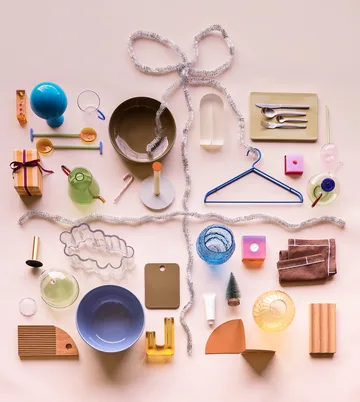 Aurora vas - Blue - Hübsch Interior