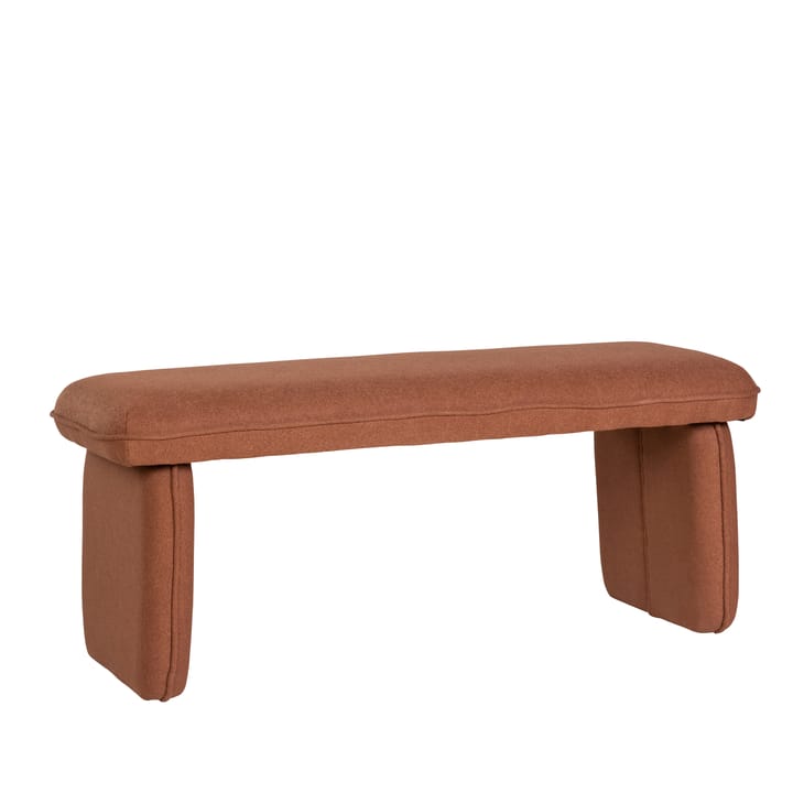 Bänk Polyester 100 cm - Rost - Hübsch