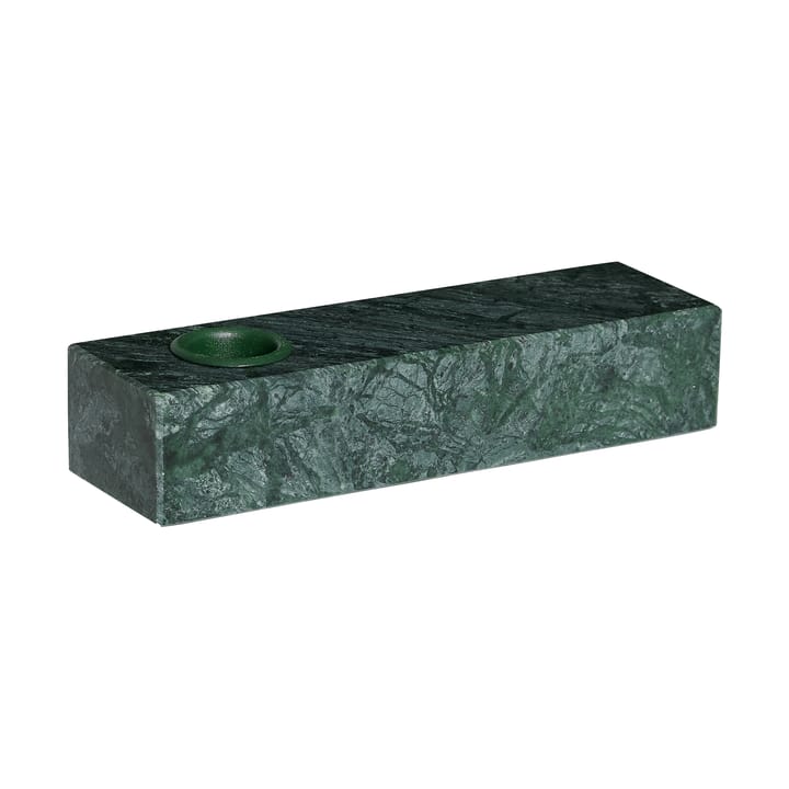 Brick ljusstake - Green - Hübsch