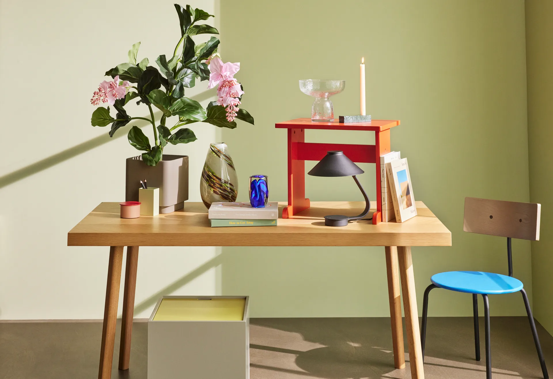 Brick ljusstake, Green Hübsch Interior