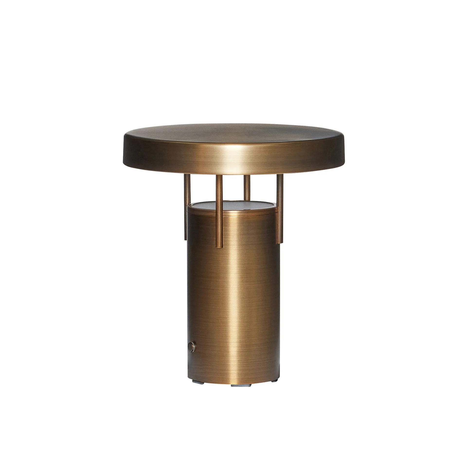 BringMe mini portabel bordslampa, Burnished brass Hübsch Interior