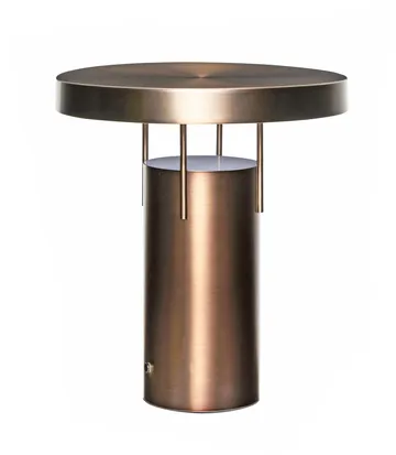 BringMe portabel bordslampa - Burnished brass - Hübsch Interior