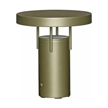 BringMe portabel bordslampa - Metallic dark green, mini 20 cm - Hübsch