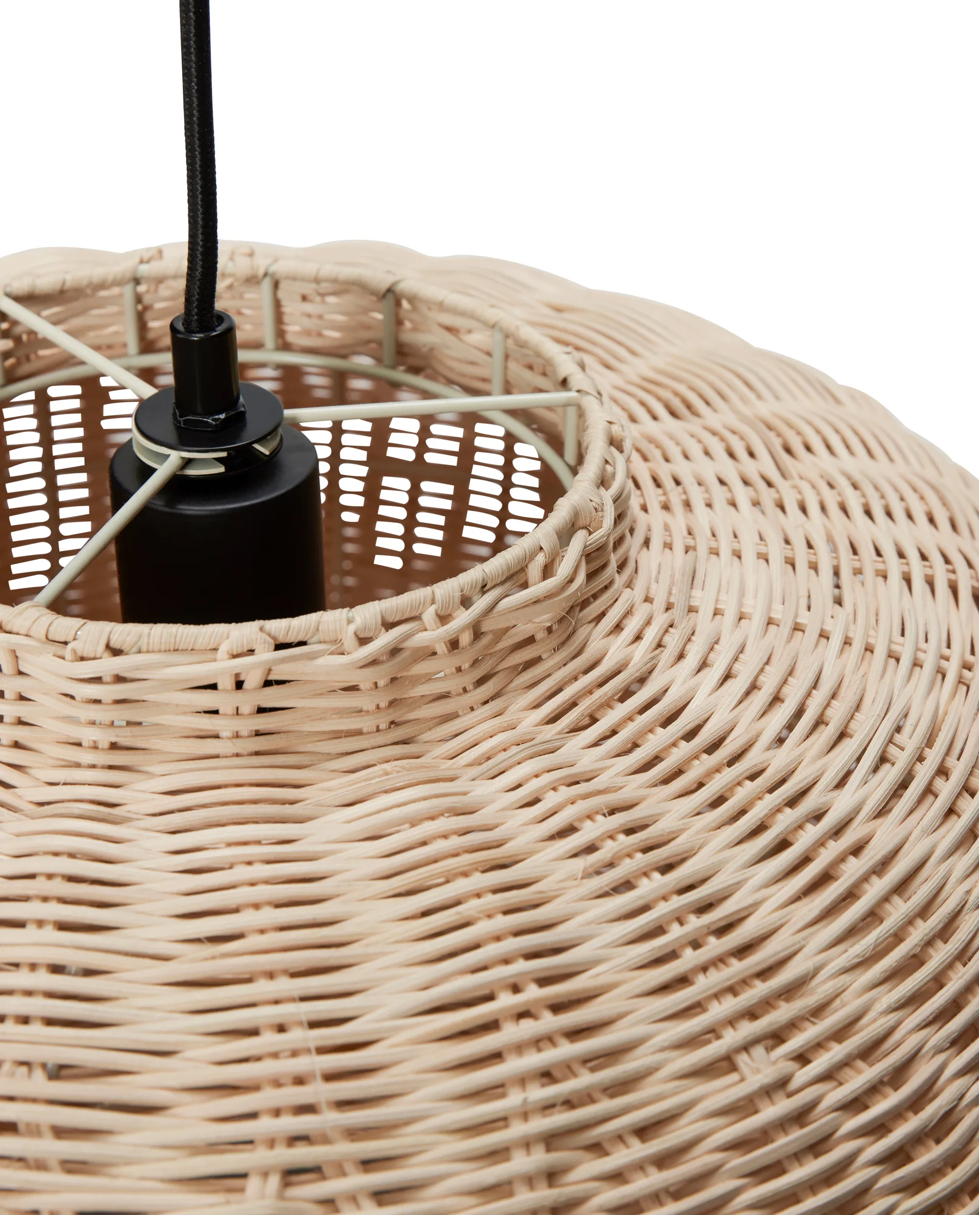 Chand Ellipse pendel, Natural Hübsch Interior