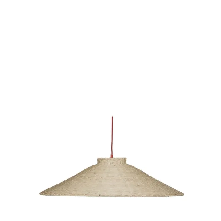 Chand taklampa Ø80 cm - Natural-red - Hübsch