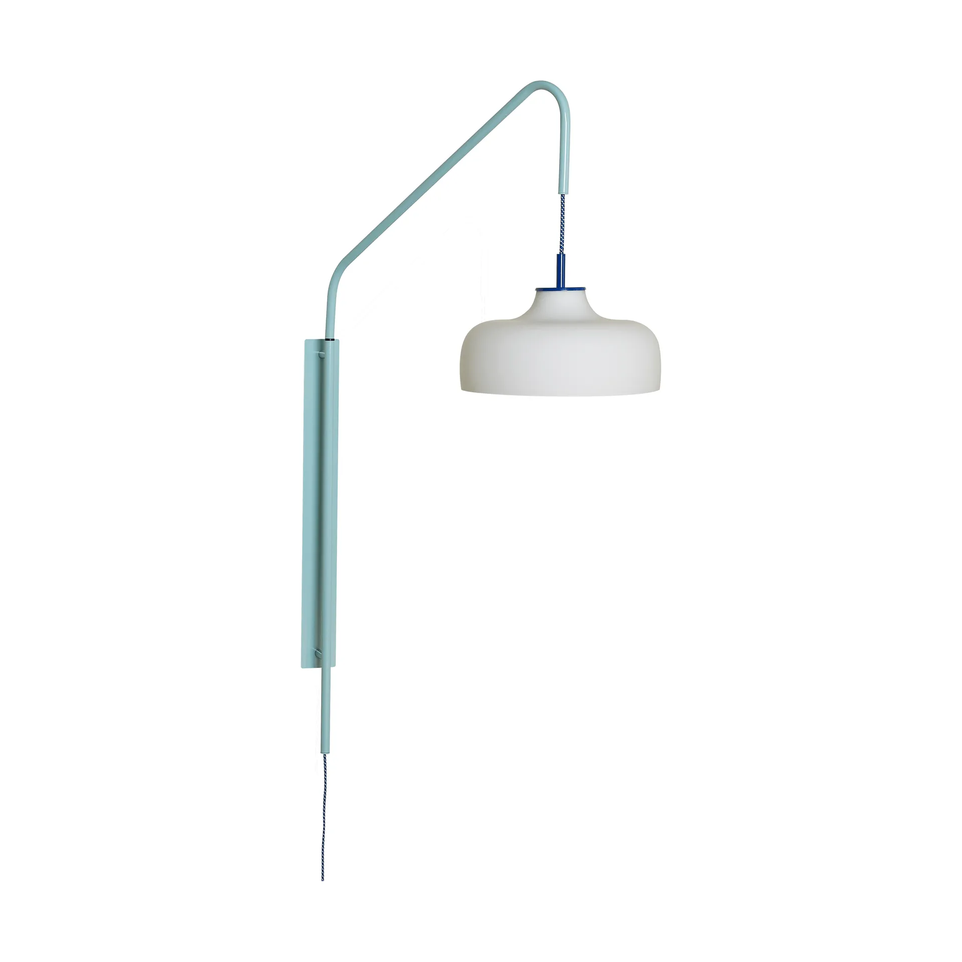 Current vägglampa, Light blue Hübsch