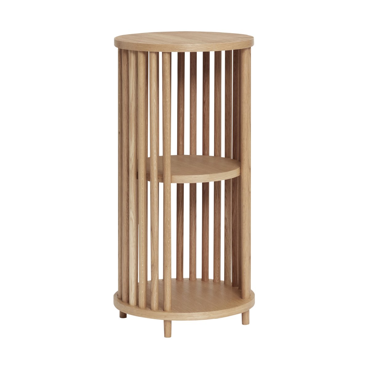 Hübsch Folk hylla Ek, cylinderformad | Skandinavisk Design | Hyllor & Hyllsystem | Beige