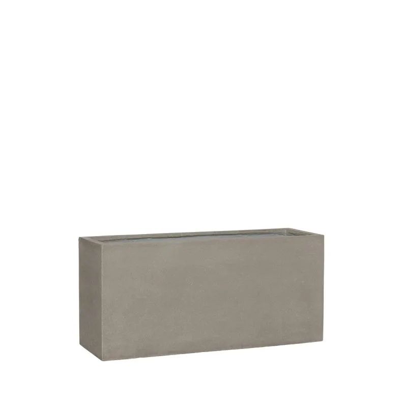 Grove blomlåda 95x32x44 cm, Sand Hübsch