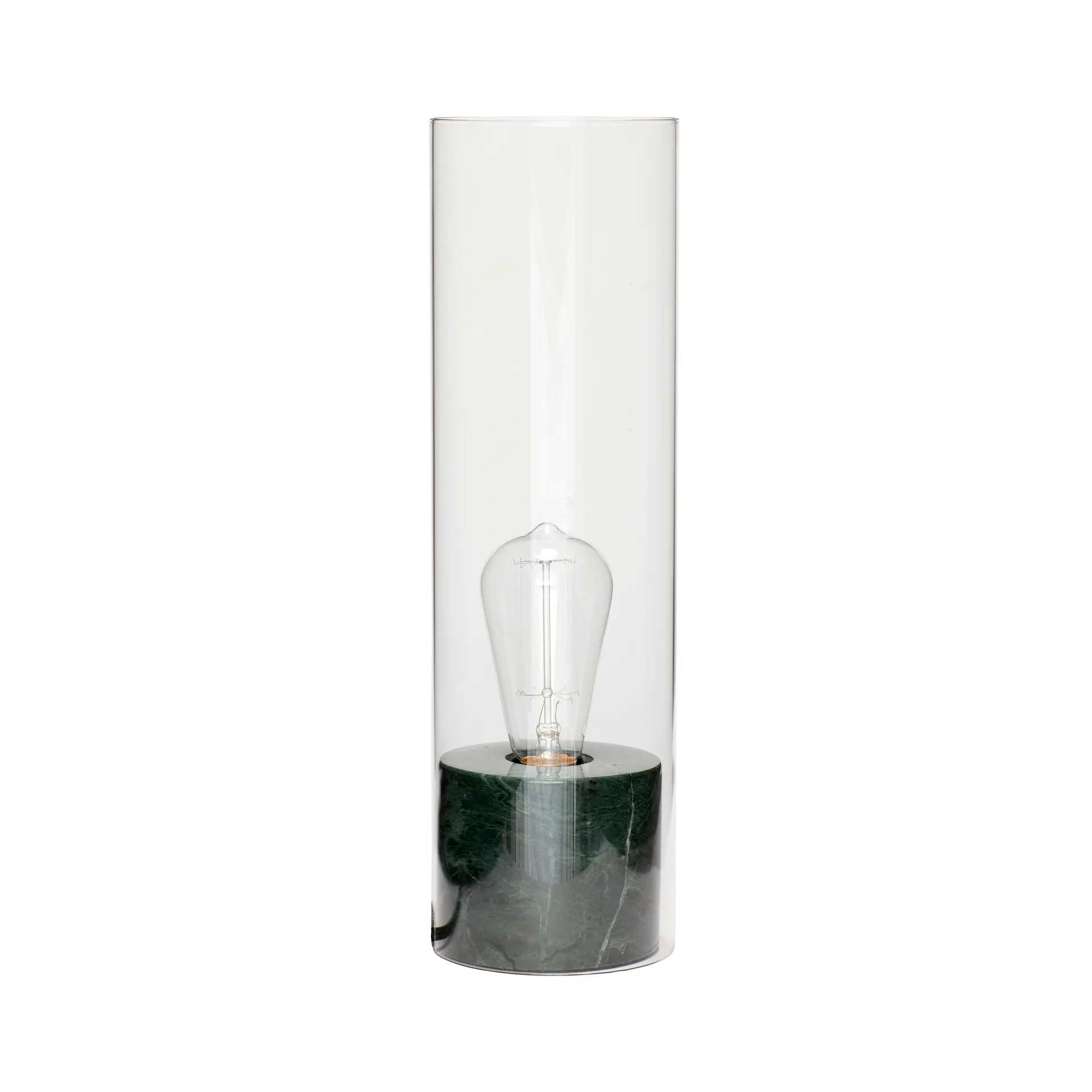 Hübsch Bordslampa Ø12 cm, Grön Hübsch
