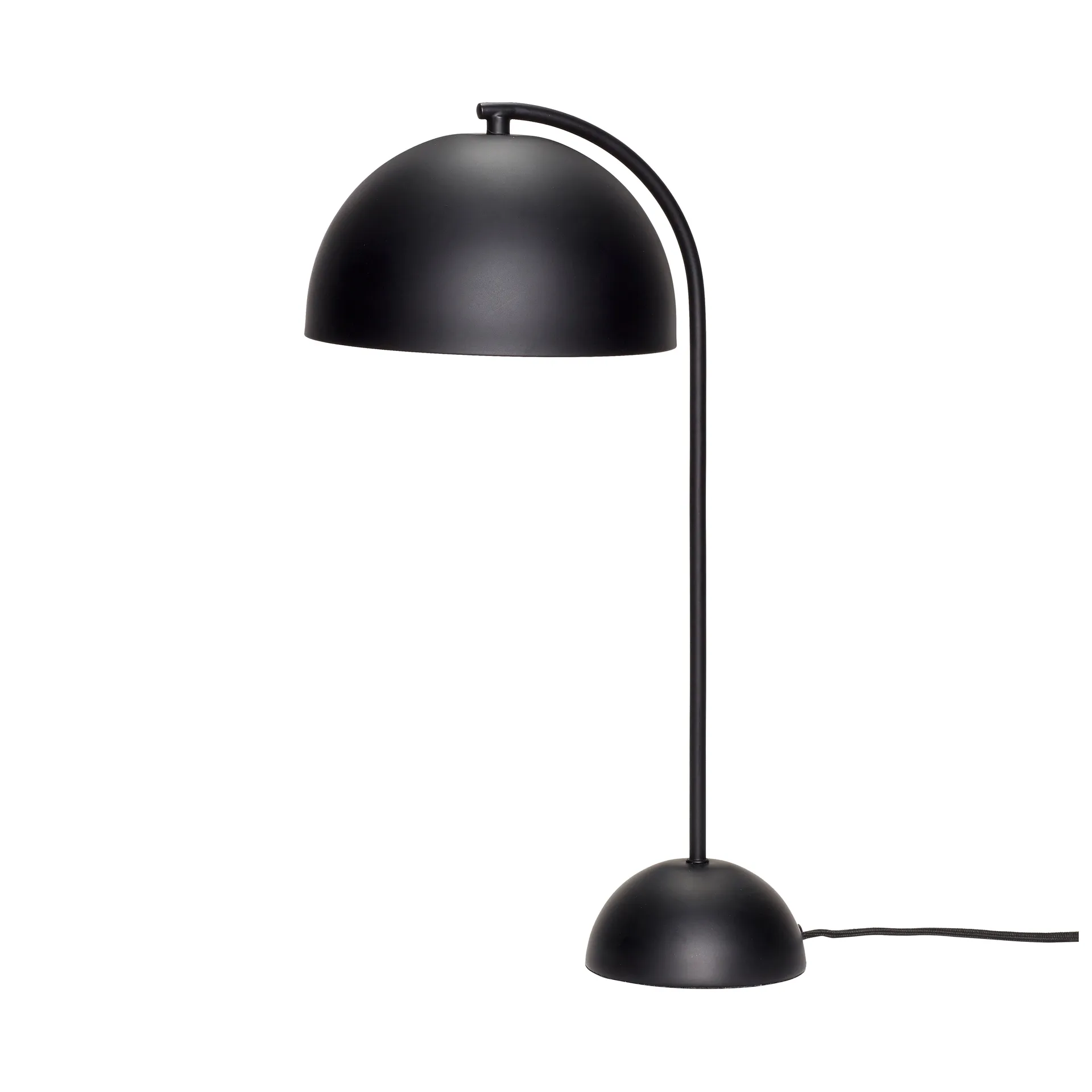 Hübsch bordslampa Ø23 cm, Svart Hübsch Interior